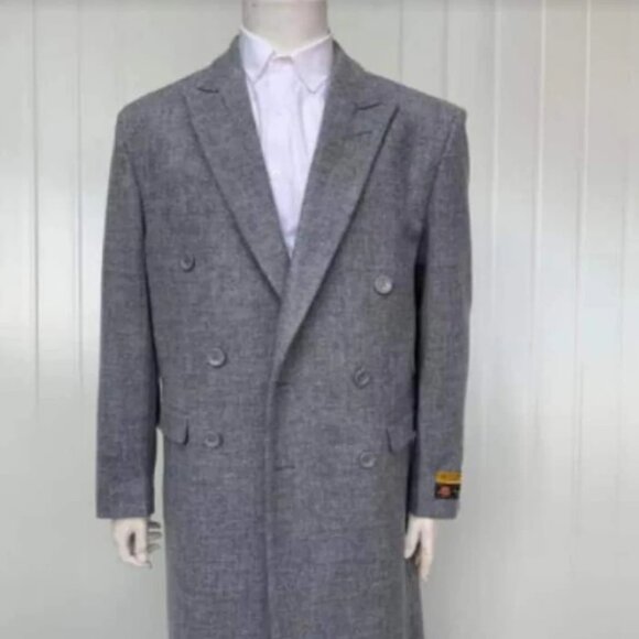 Mens Overcoat - Topcoat For Men - Winter Fabric- Mens...